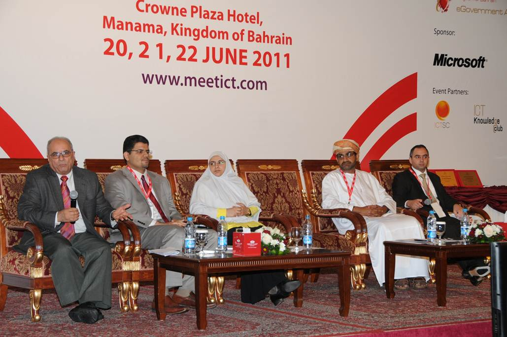 Talk at MEET ICT annual regional conference, June 2011, Manama, Bahrain