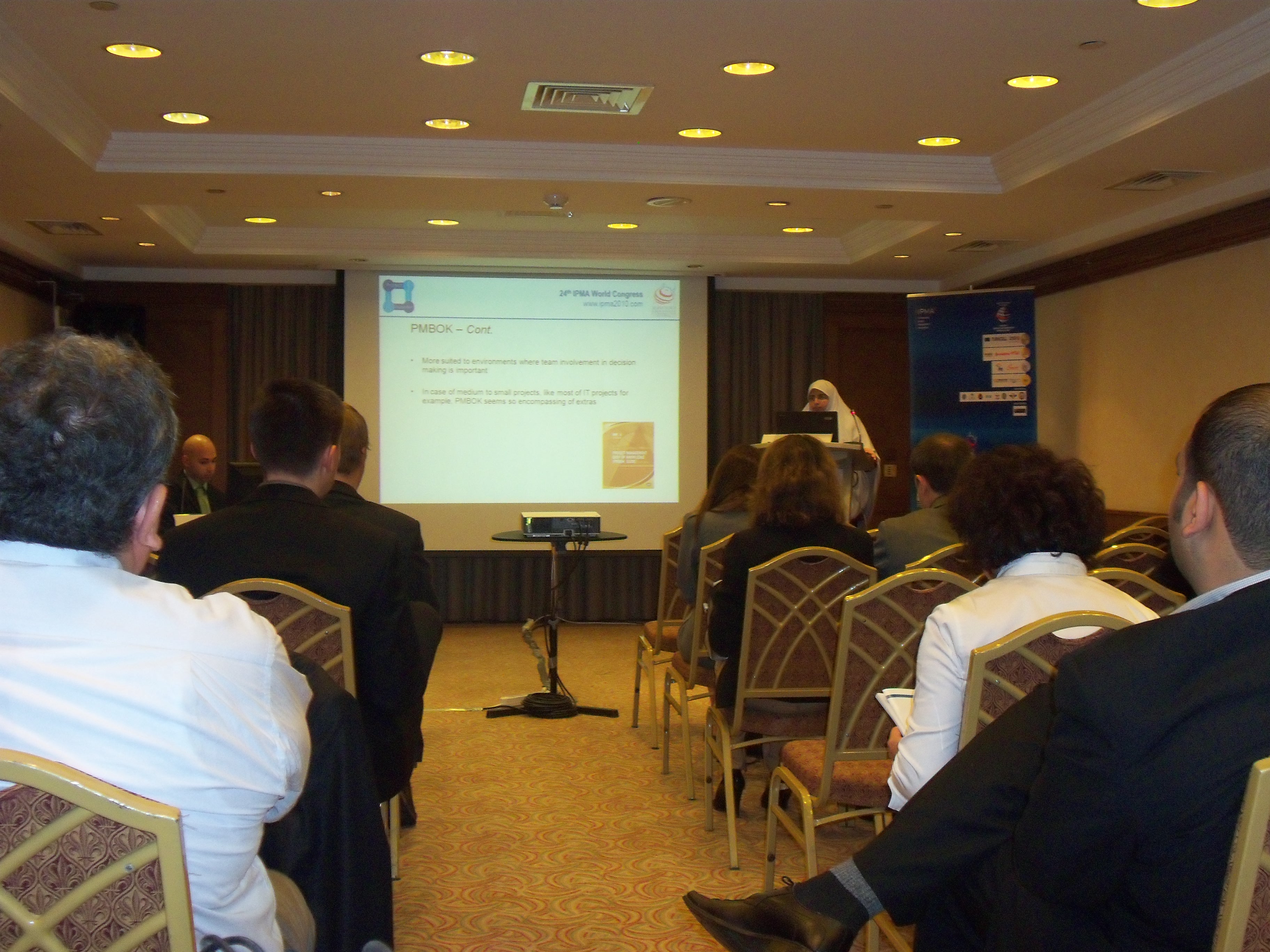 Presentation at the IPMA annual World Congress, November 2010, Istanbul, Turkey