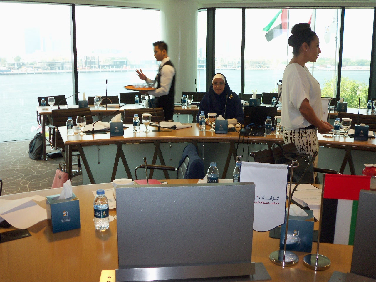 Meeting with Dubai Business Women Council at Duabi Chamber, September 2015