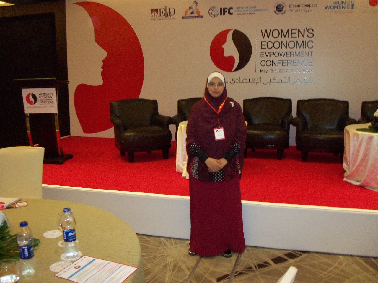 Ivnited to attend Women’s Economic Empowerment Conference, May 2017, Cairo